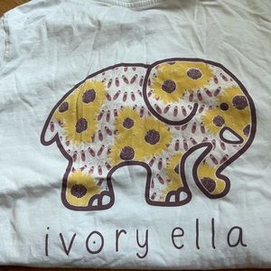 Ivory Ella ltd ed sunflower dance shirt